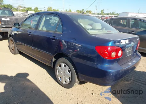 2005 Toyota Corolla Le из США, поврежденный, VIN 2T1BR32E75C550382